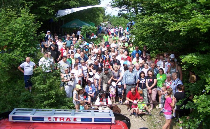 Uczestnicy spotkania Cieślarów