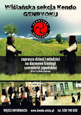 Plakat promujący nabór do sekcji