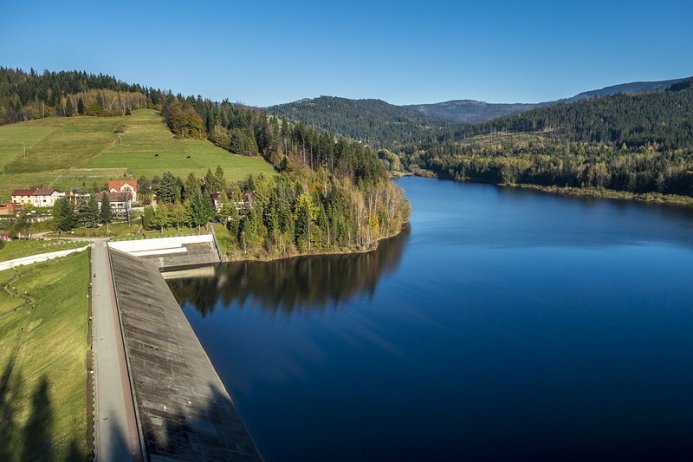 Zbiornik Wisła Czarne zmodernizowany