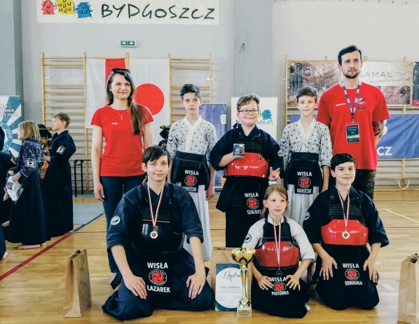 Drużyna wiślańska w Bydgoszczy