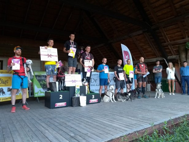 jakub Glajcar na podium mistrzostw Polski