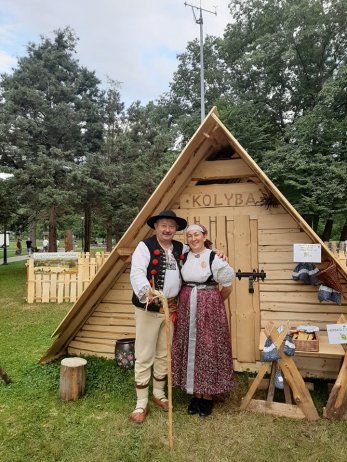 Kolyba w Parku Kopczyńskiego