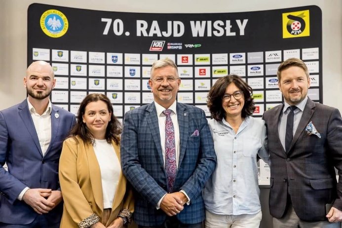 70. Rajd Wisły - jubileuszową edycję zapowiedziano podczas konferencji