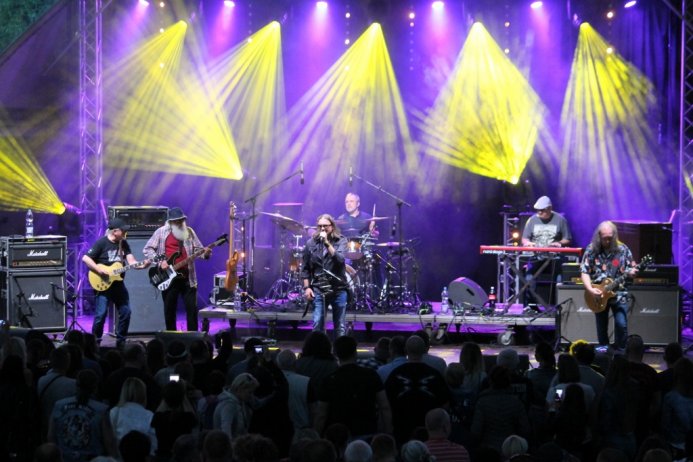 Fragment koncertu zespołu Dżem w Wiśle