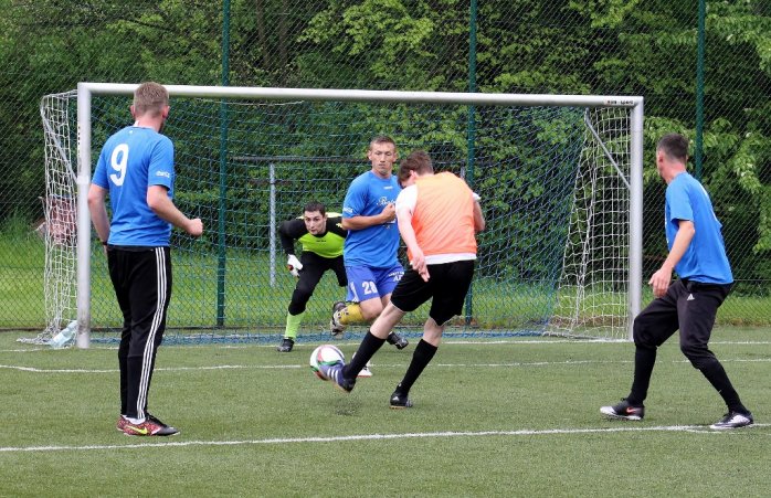 Fragment meczu Ligi 6