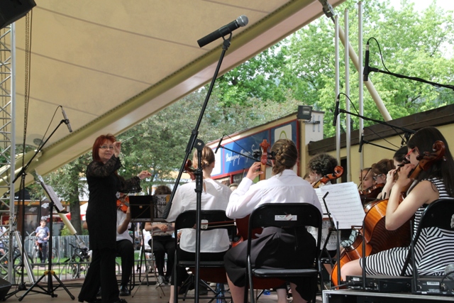 Koncert Plenerowy Państwowej Szkoły Muzycznej w Bielsko-Białej