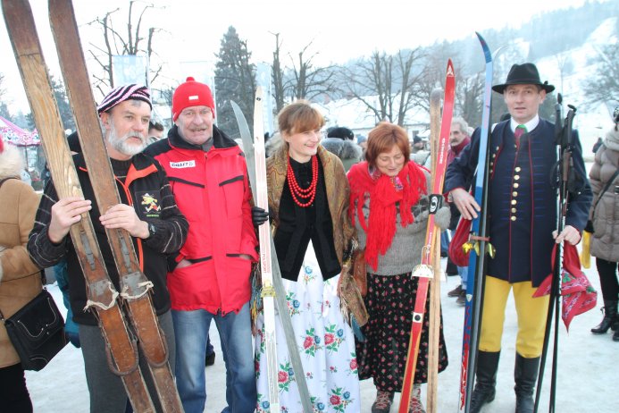 Józef Łuszczek z ekipą