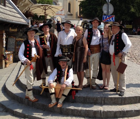 Grupa "Grónie" w Kazimierzu Dolnym
