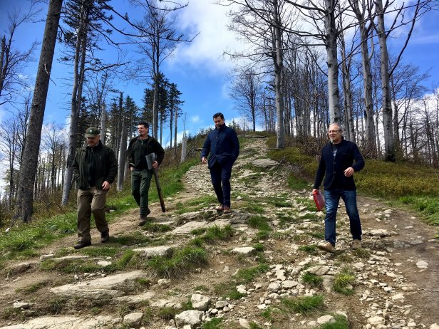 Spotkanie robocze w związku z udostępnieniem Jaskini Malinowskiej dla turystów