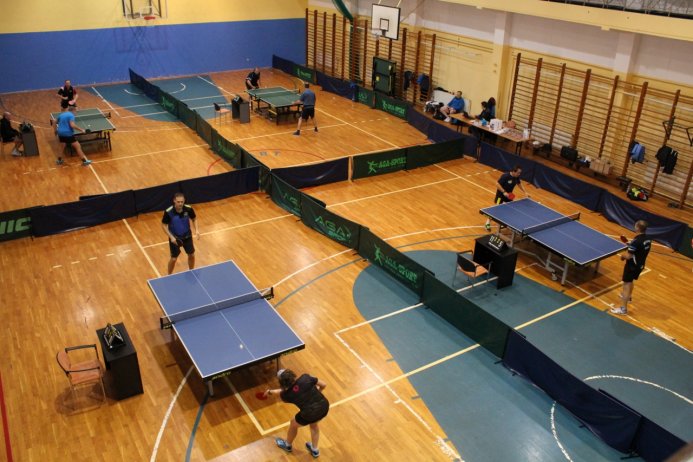 Widok na halę w trakcie turnieju