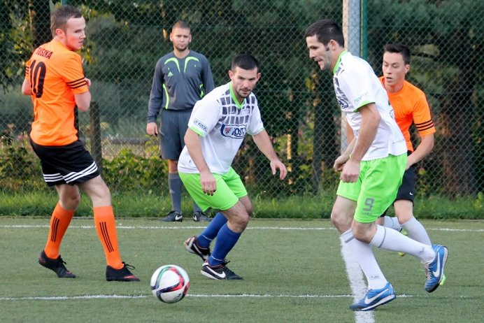 Fragment meczu Ligi 6