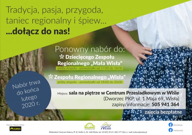 Plakat "Mała Wisła" i "Wisła"