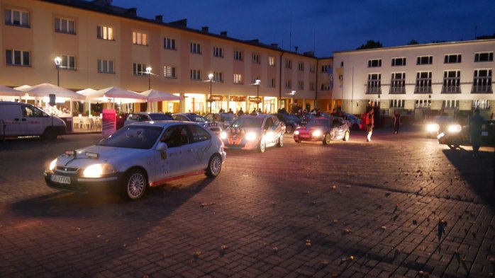 Inauguracja Rajdu Wisły na Placu Hoffa