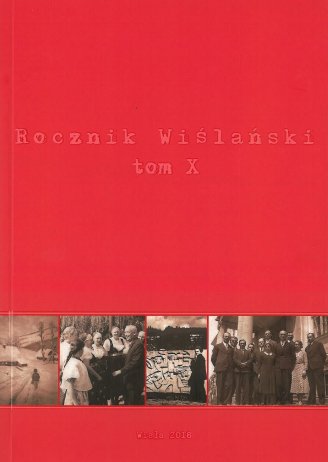 Okładka X tomu Rocznika Wiślańskiego