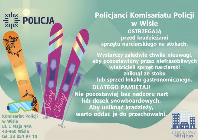 Ulotka policji
