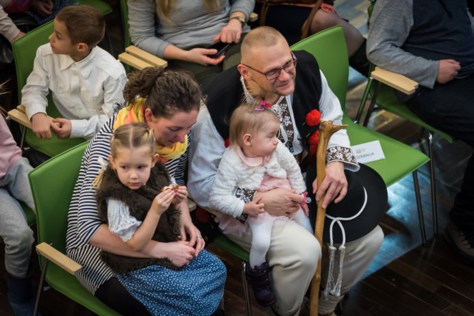 Rodzina Pilchów z Ewelinką