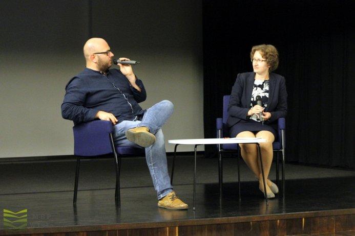 Fragment spotkania z Andrzejem Drobikiem
