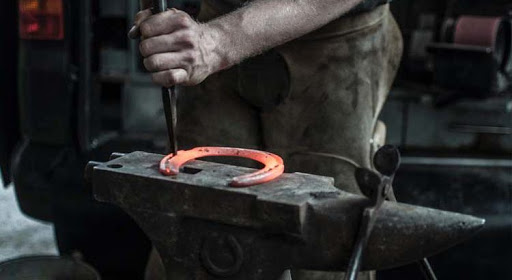 Rudolf Polok, mistrz kowalski