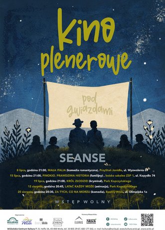 kino plenerowe plakat