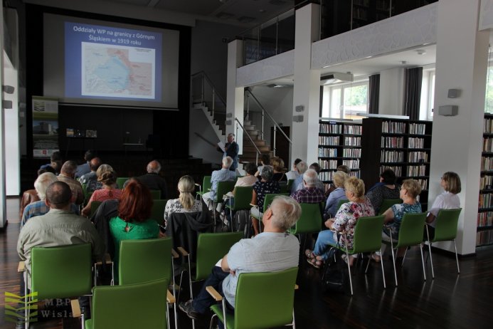 Zdjęcie z wykładu "Cieszyńskie a powstania"