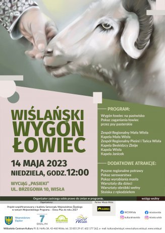 Plakat Wygón Łowiec z programem