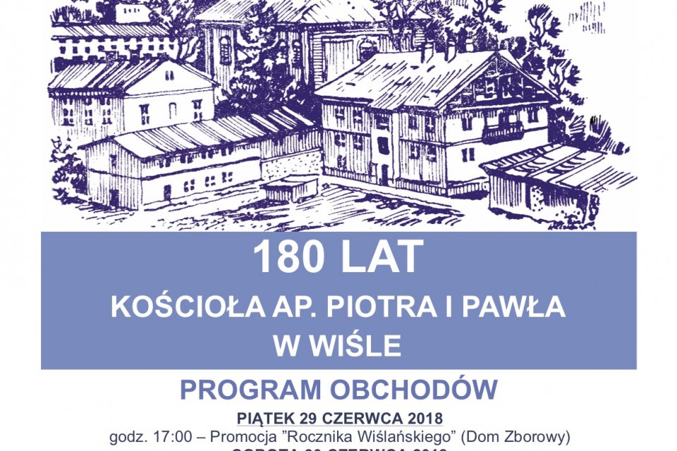 Plakat promujący uroczystość