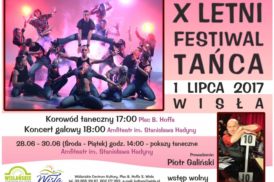 Plakat promujacy imprezę