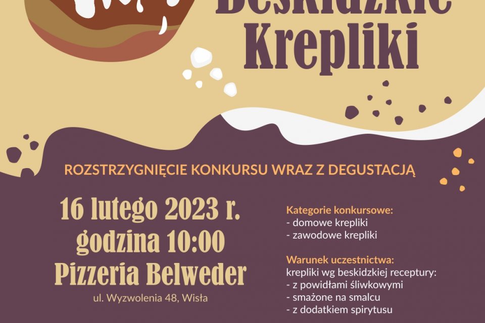 Konkurs "Najlepsze Beskidzkie Krepliki" - plakat