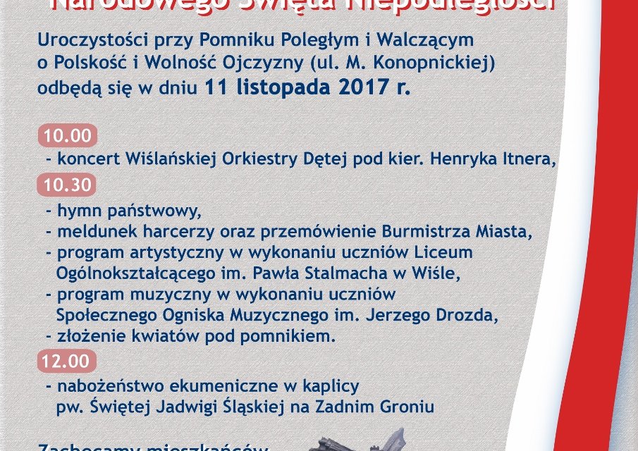 Plakat informujący o wydarzeniu