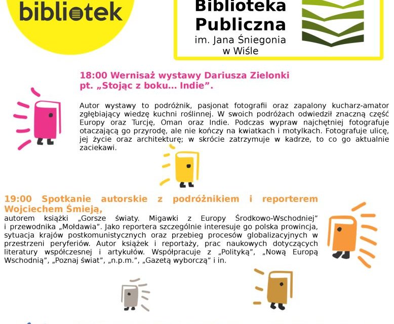Plakat - Noc Bibliotek