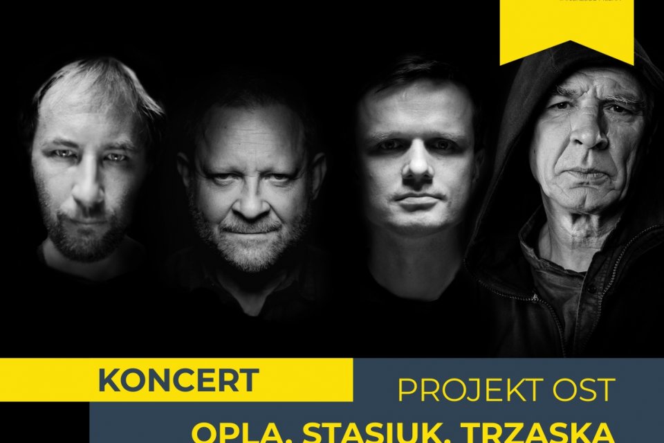 Plakat koncertu "Projekt OST"