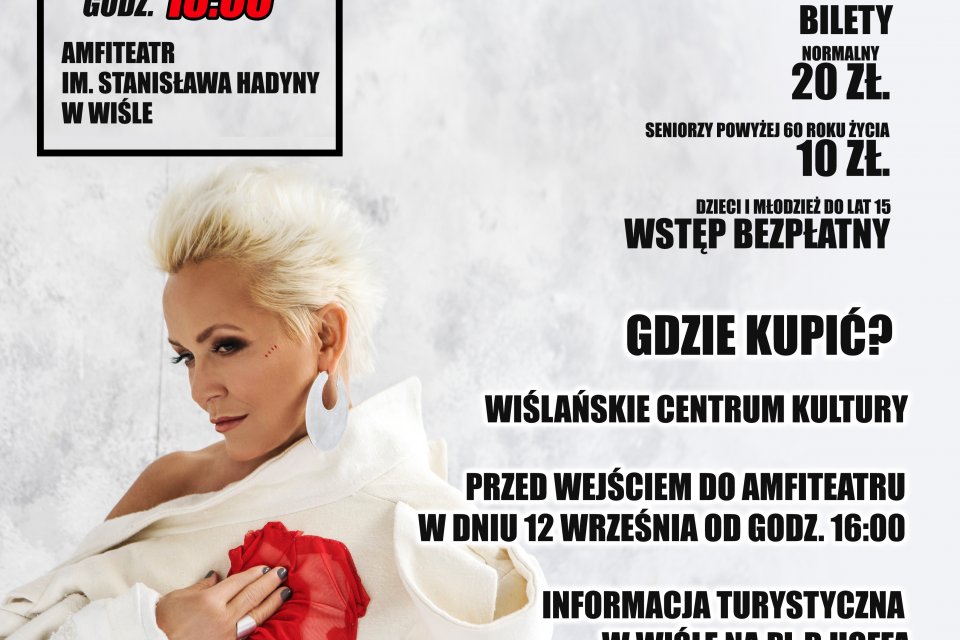 Plakat koncert Małgorzata Ostrowska