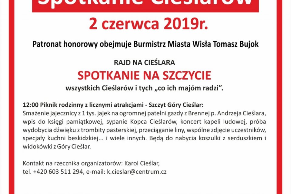 Plakat wydarzenia