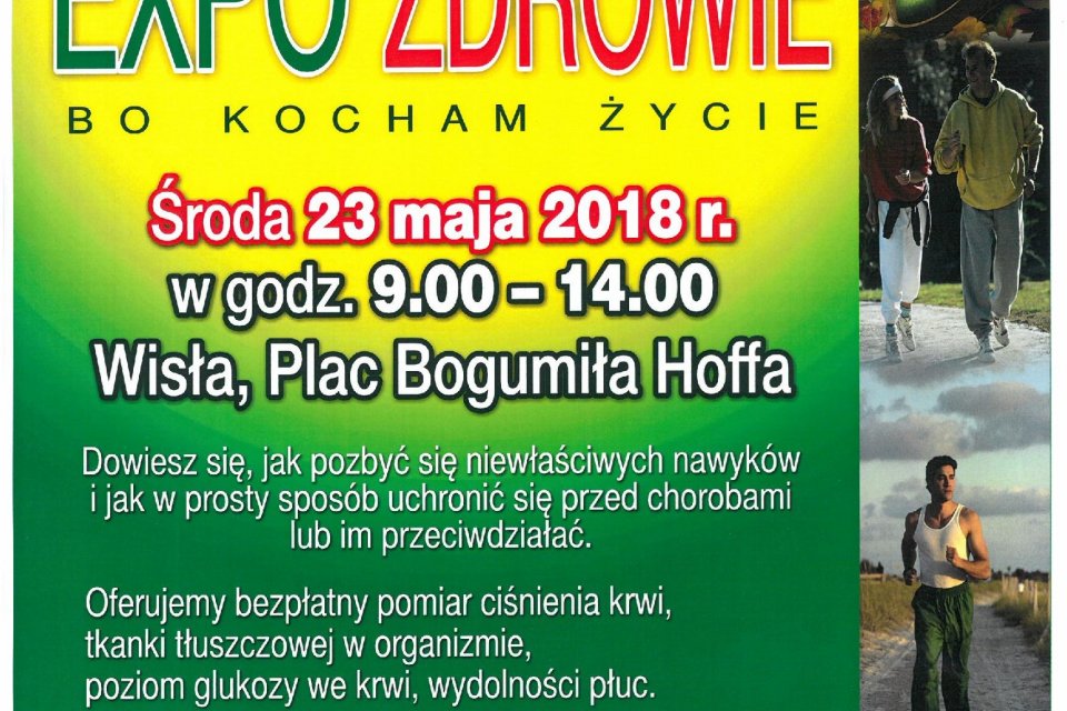 Plakat promujący Expo Zdrowie