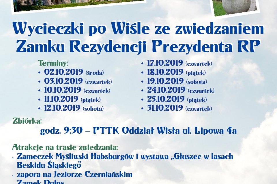 Plakat wycieczki