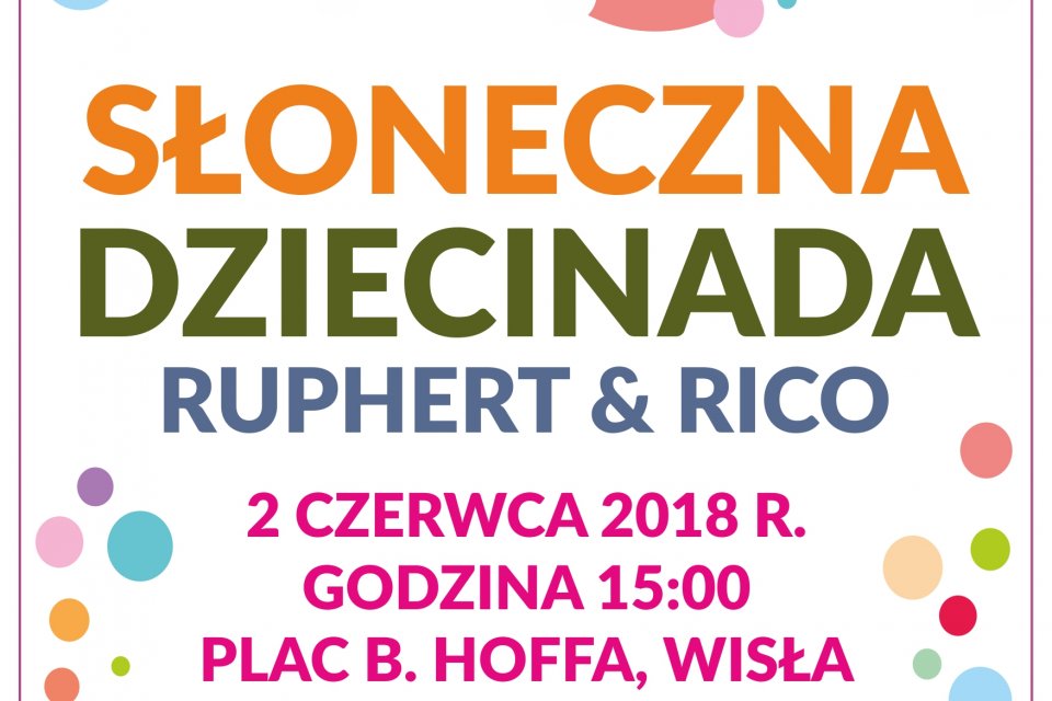 Plakat dotyczący Dnia Dziecka