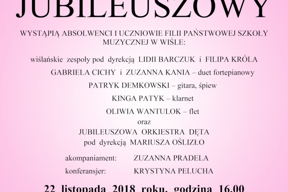 Plakat promujący wydarzenie