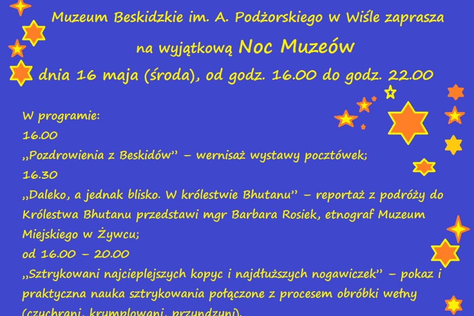 Plakat promujący wydarzenie