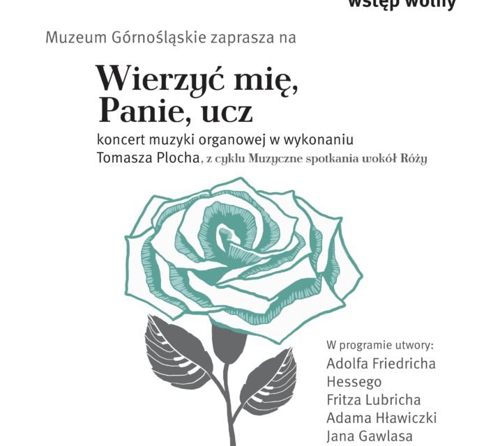 Plakat promujący koncert