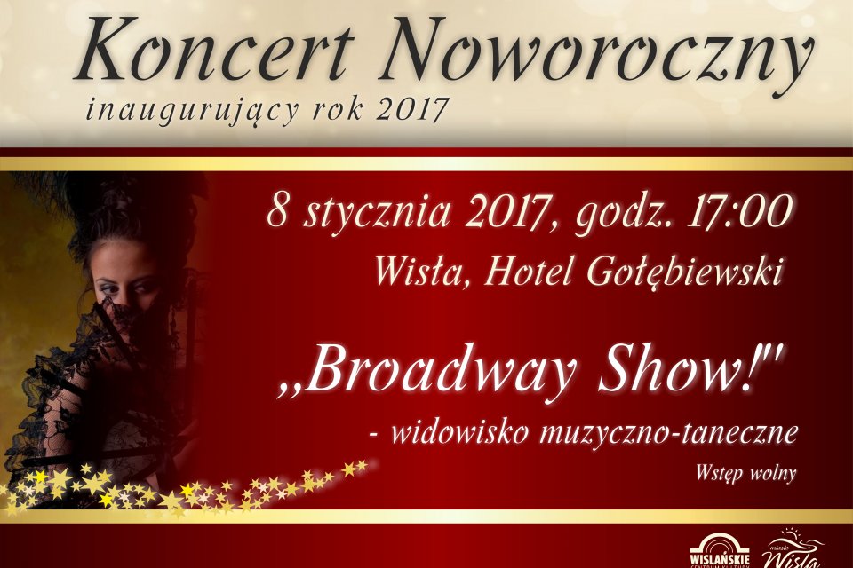 Plakat promujący koncert