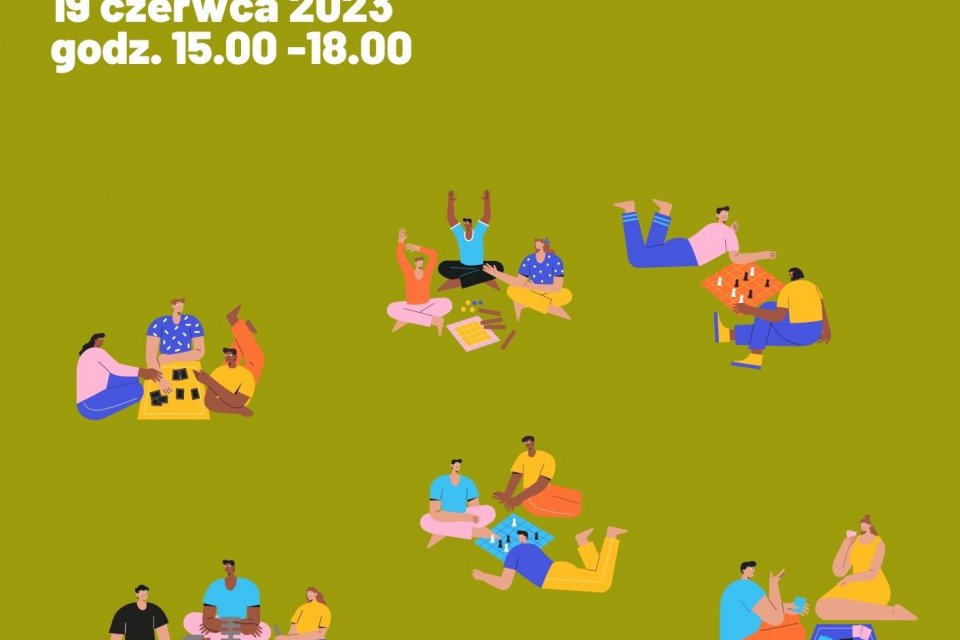 Plakat "PLANSZWKI W BIBLIOTECE"