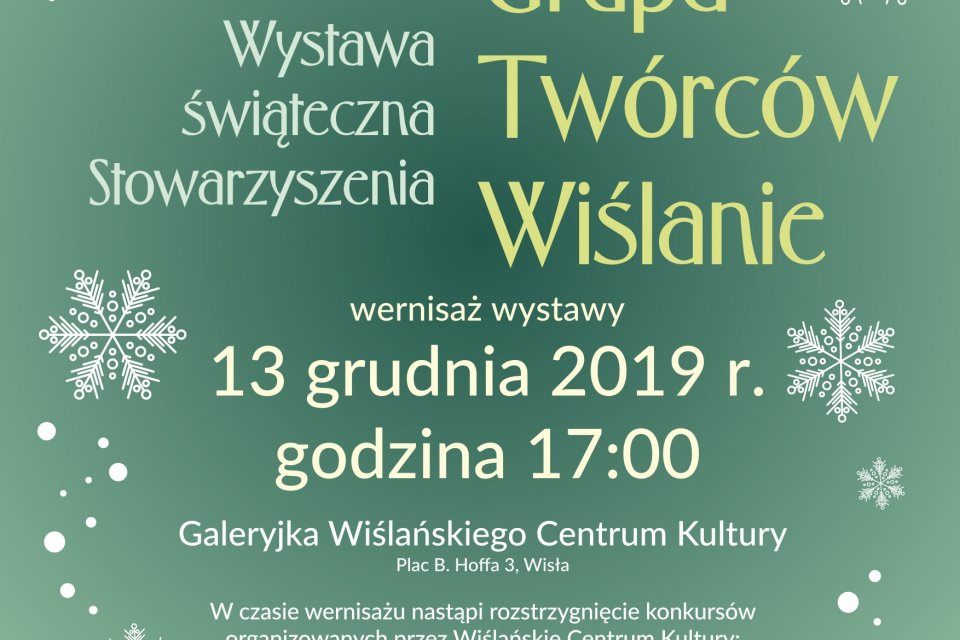 Plakat dotyczący wystawy