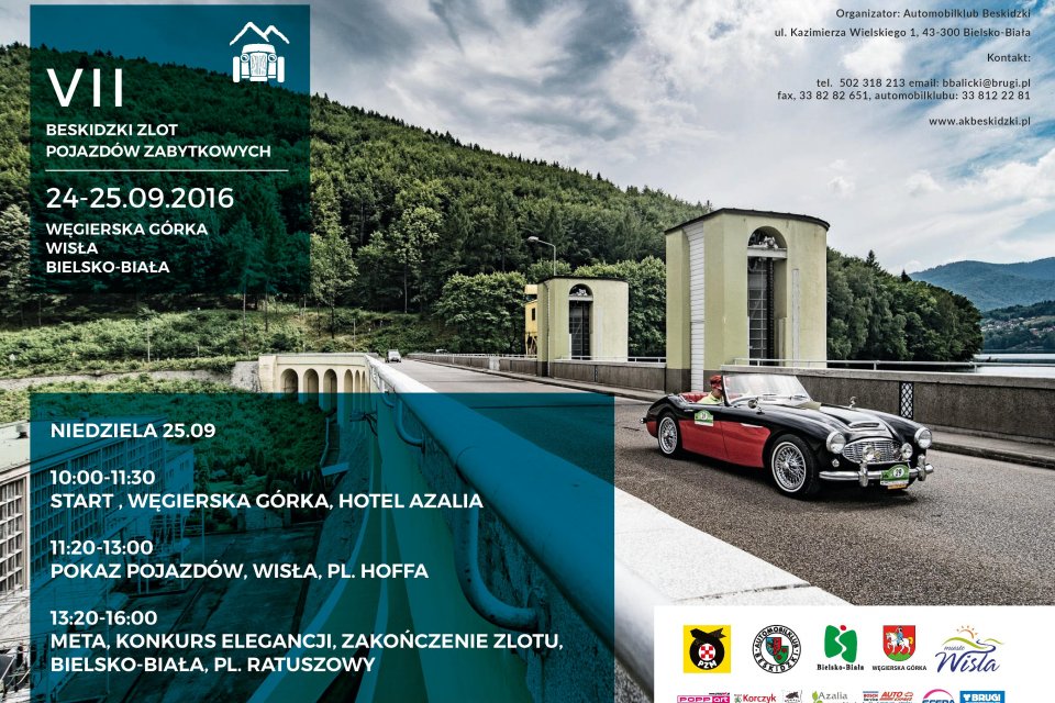 Plakat Zlotu Pojazdów Zabytkowych