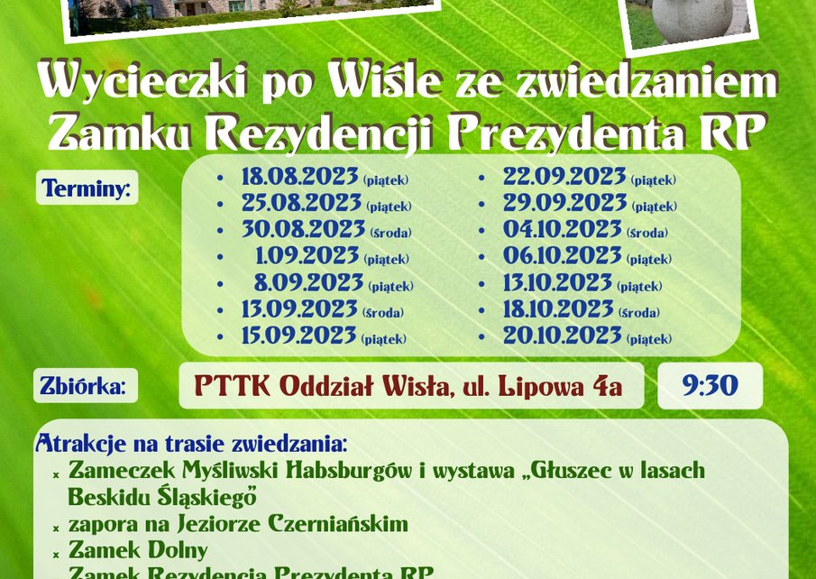 Wycieczki busem po Wiśle