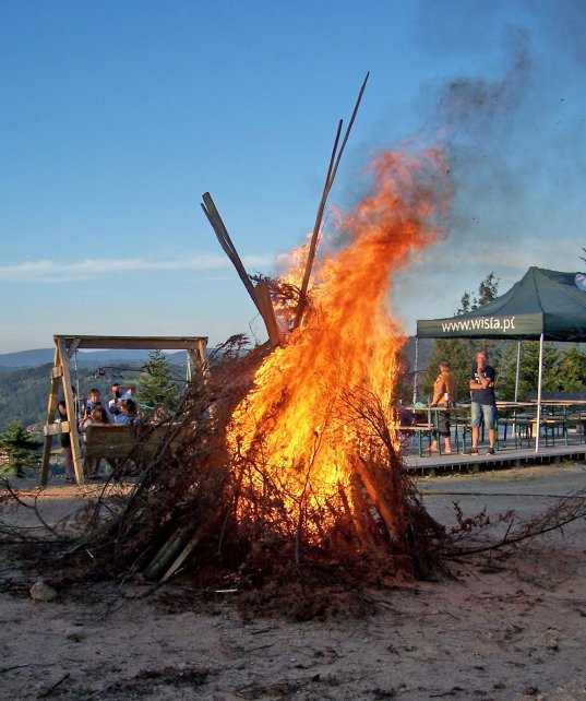 Ognisko na Skolnitym