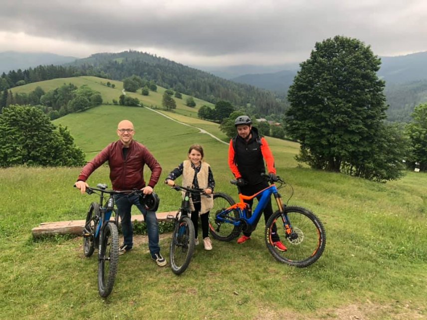 Na grzbiecie Cieńkowa z eBike Beskidy