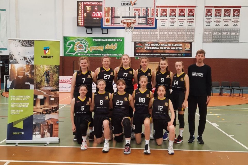 Drużyna koszykarek U15