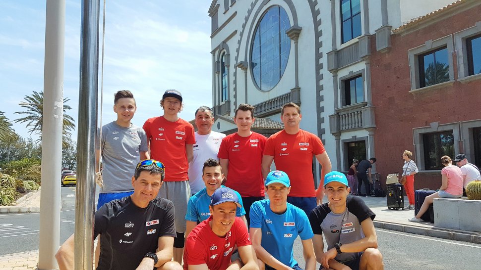 Polscy skoczkowie w Hiszpanii