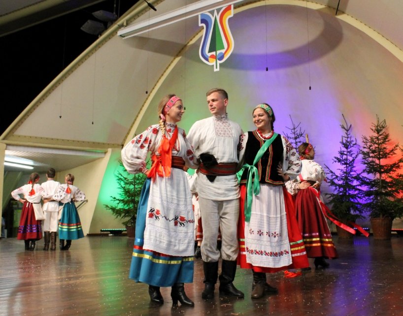 Fragment występu zespołu z Ukrainy