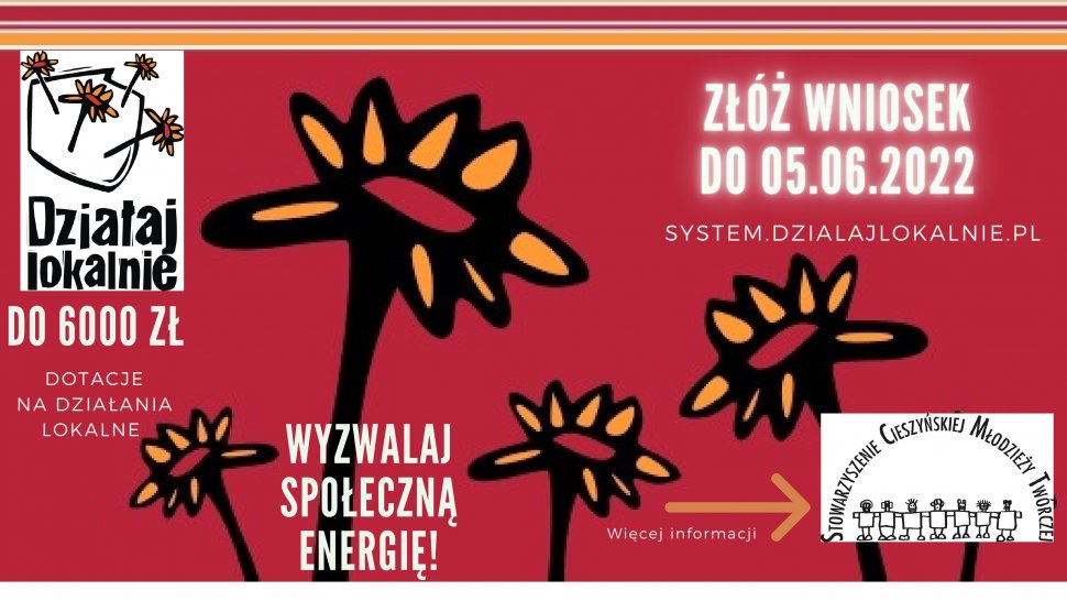 plakat Działaj Lokalnie